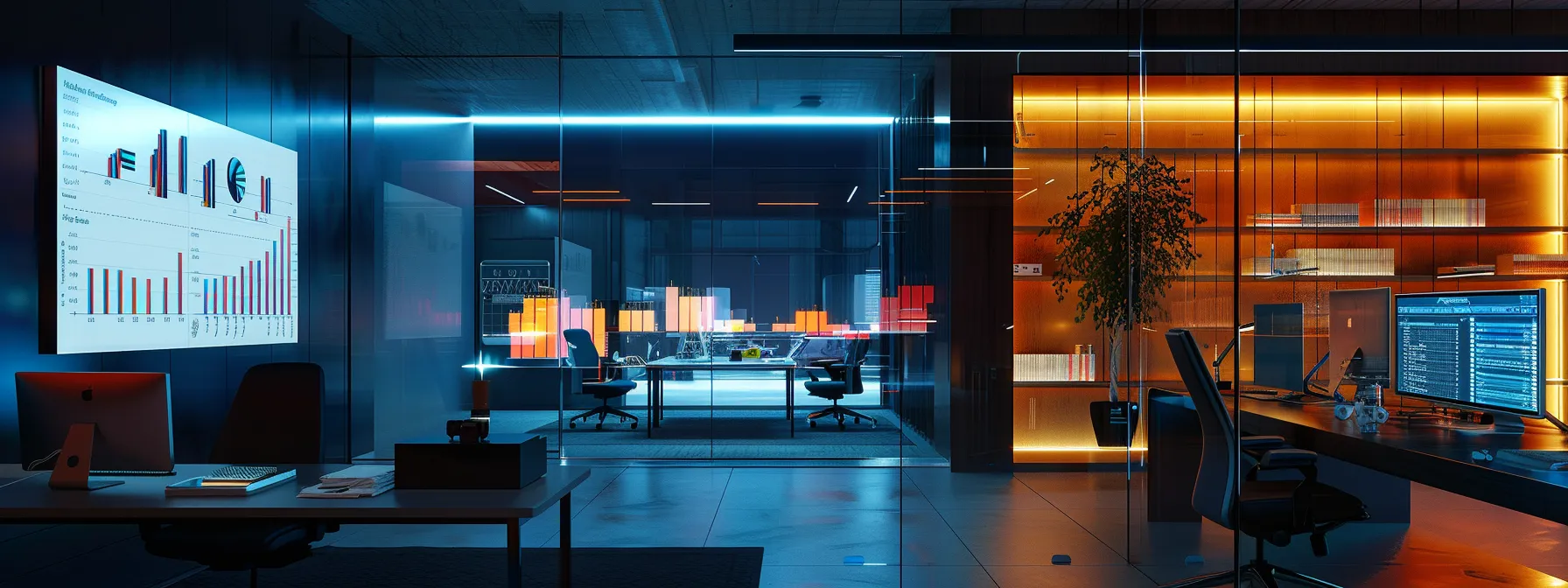 a modern office space is illuminated by soft artificial lighting, showcasing a sleek computer screen displaying an email authentication report with vibrant graphs and data metrics, symbolizing the meticulous testing process for email configurations in a dynamic mass outreach strategy. a modern office space is illuminated by soft artificial lighting, showcasing a sleek computer screen displaying an email authentication report with vibrant graphs and data metrics, symbolizing the meticulous testing process for email configurations in a dynamic mass outreach strategy.