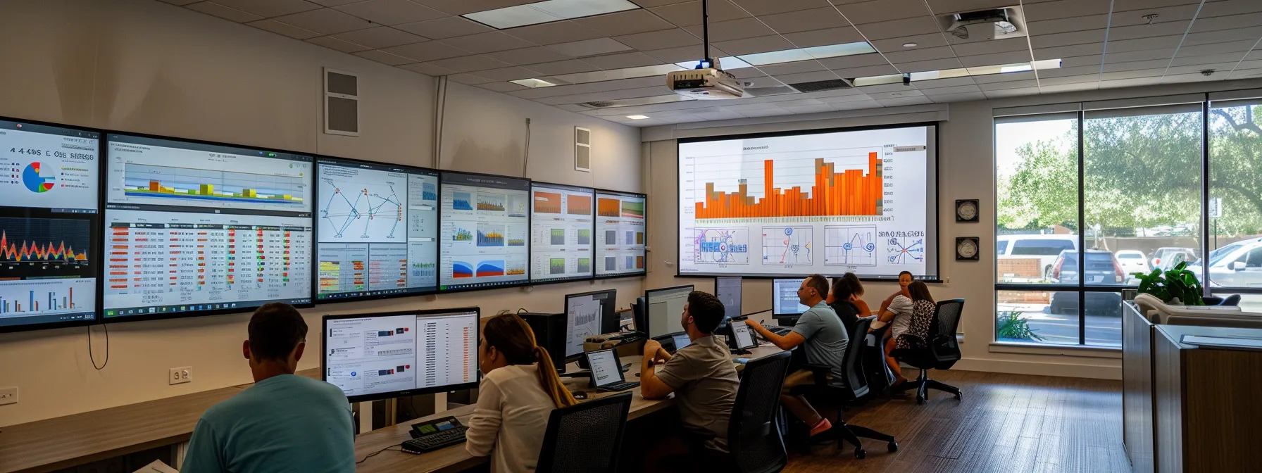 a sleek, modern office environment showcases a focused team analyzing intricate data flow diagrams on large screens, emphasizing the importance of syncing sent items for effective pr campaign management. a sleek, modern office environment showcases a focused team analyzing intricate data flow diagrams on large screens, emphasizing the importance of syncing sent items for effective pr campaign management.
