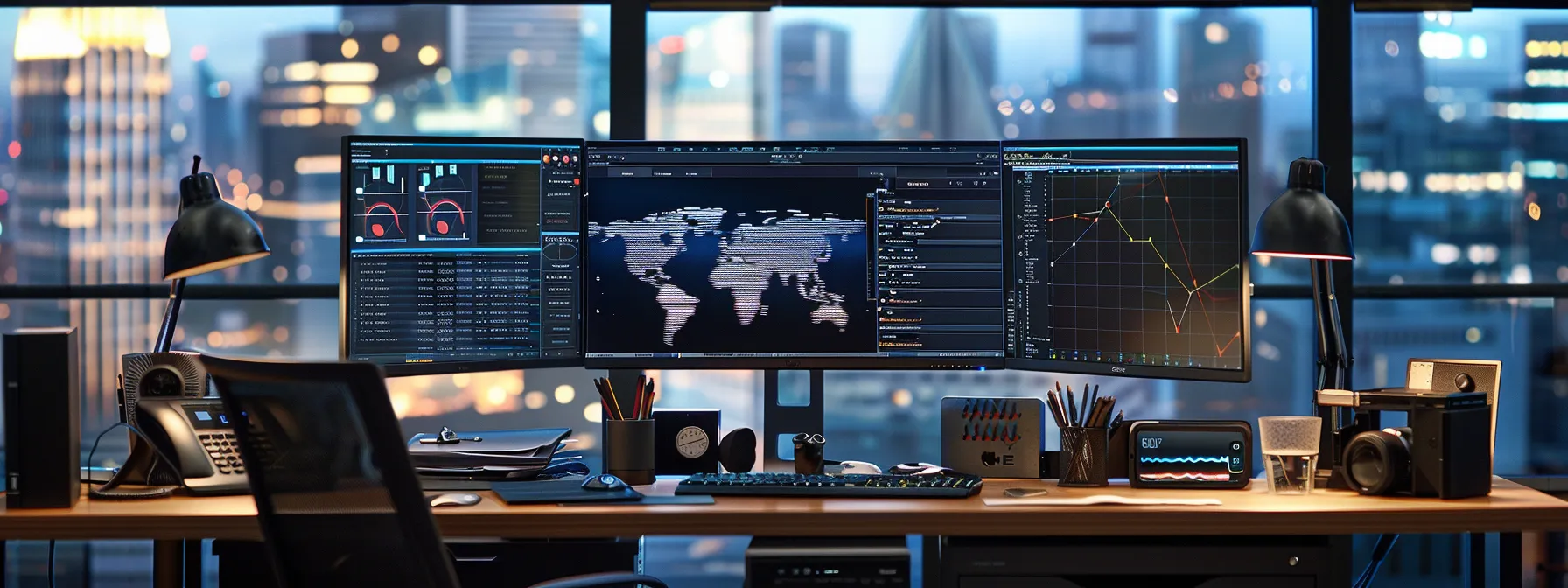 a sleek office workspace featuring a modern desktop setup with multiple email accounts displayed on a high-resolution monitor, showcasing seamless integration of outreach tools and analytics dashboards in an organized, tech-savvy environment. a sleek office workspace featuring a modern desktop setup with multiple email accounts displayed on a high-resolution monitor, showcasing seamless integration of outreach tools and analytics dashboards in an organized, tech-savvy environment.